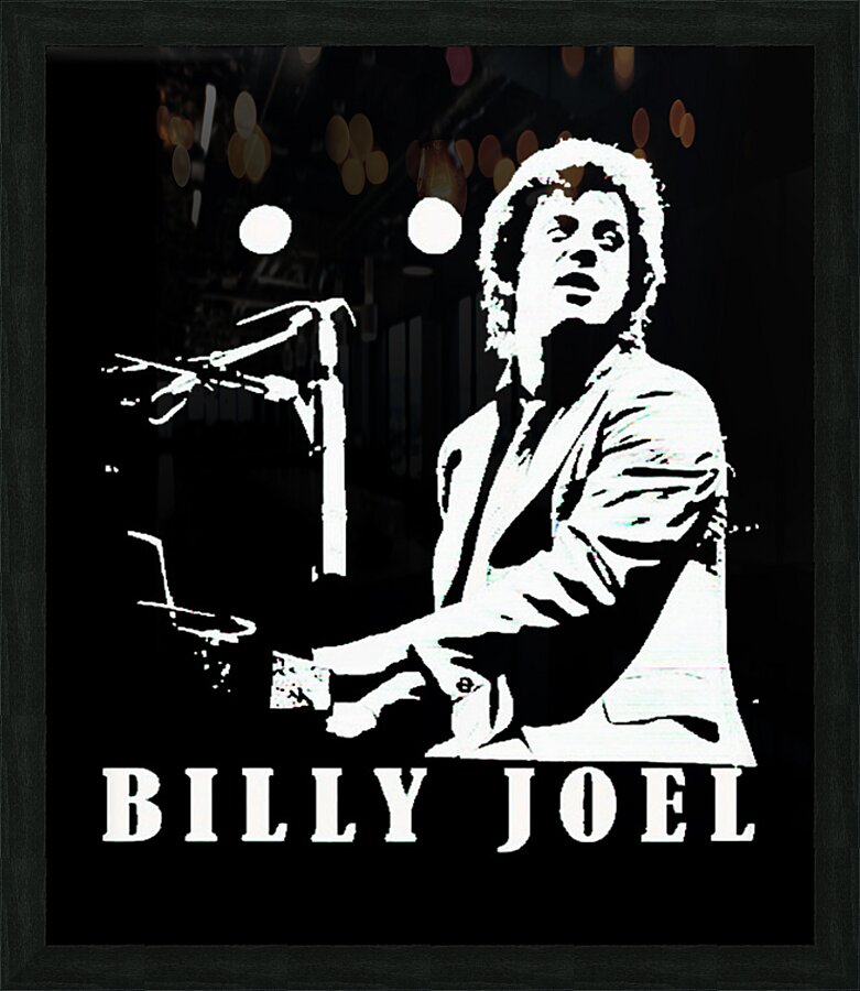 Billy Joel 49 Picture Frame print