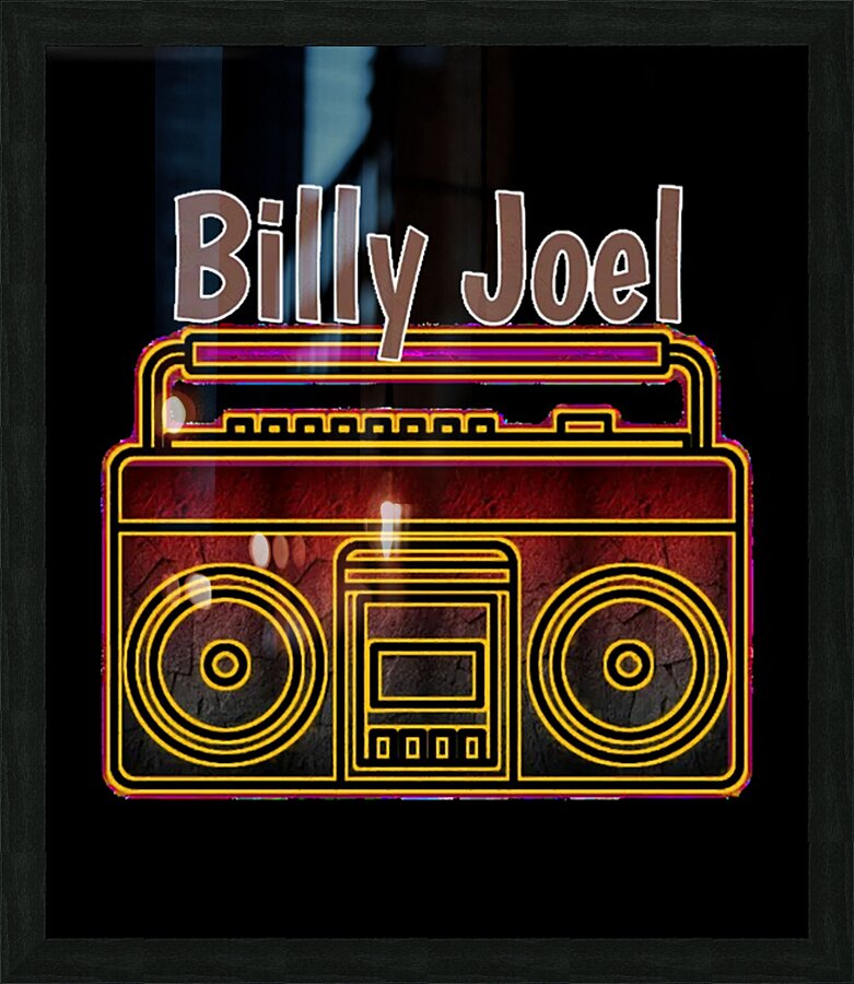 Billy Joel 50 Picture Frame print