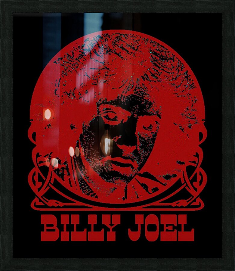Billy Joel 53 Picture Frame print