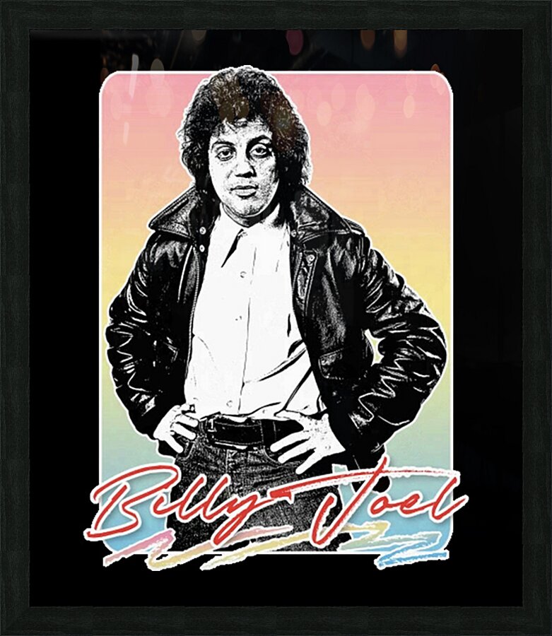 Billy Joel 54 Picture Frame print