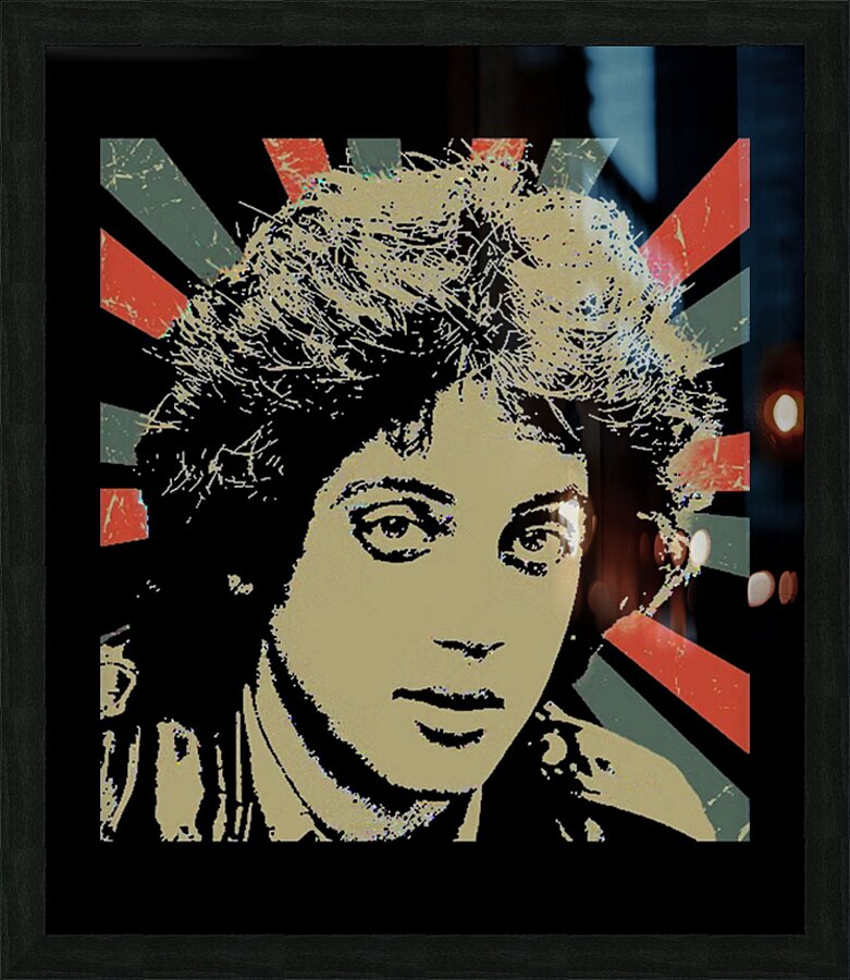 Billy Joel 55 Picture Frame print