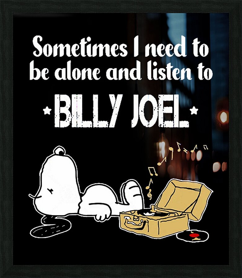 Billy Joel 59 Picture Frame print