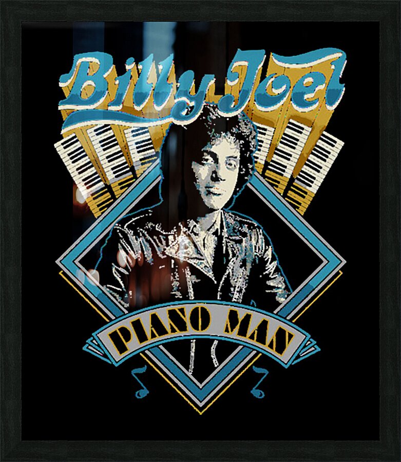 Billy Joel 64 Picture Frame print