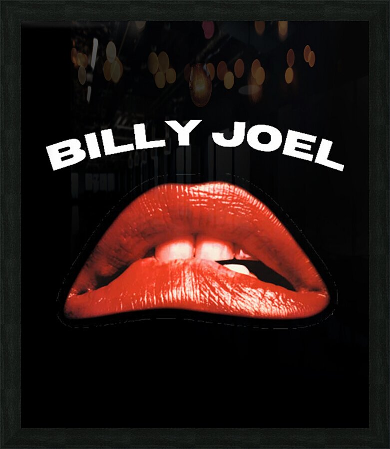 Billy Joel 68 Picture Frame print