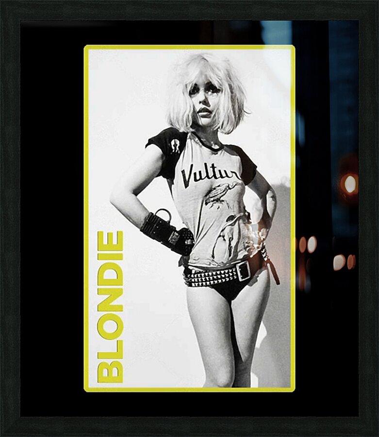 Blondie 1 Picture Frame print