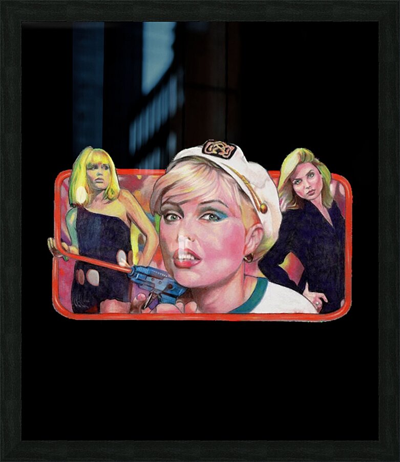 Blondie 5 Picture Frame print