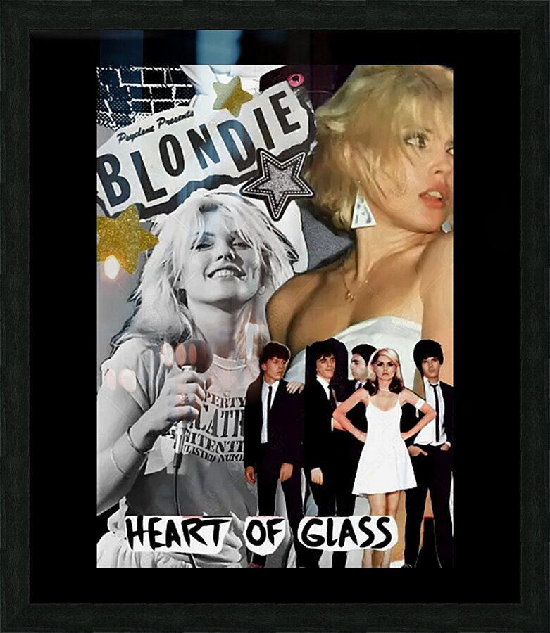 Blondie 6 Picture Frame print