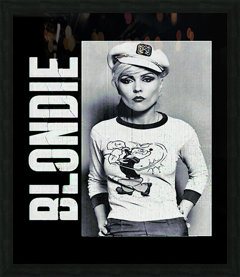 Blondie 7 Picture Frame print