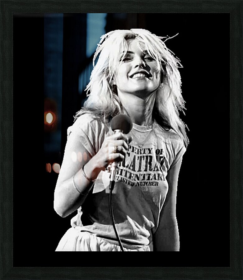 Blondie 10 Picture Frame print