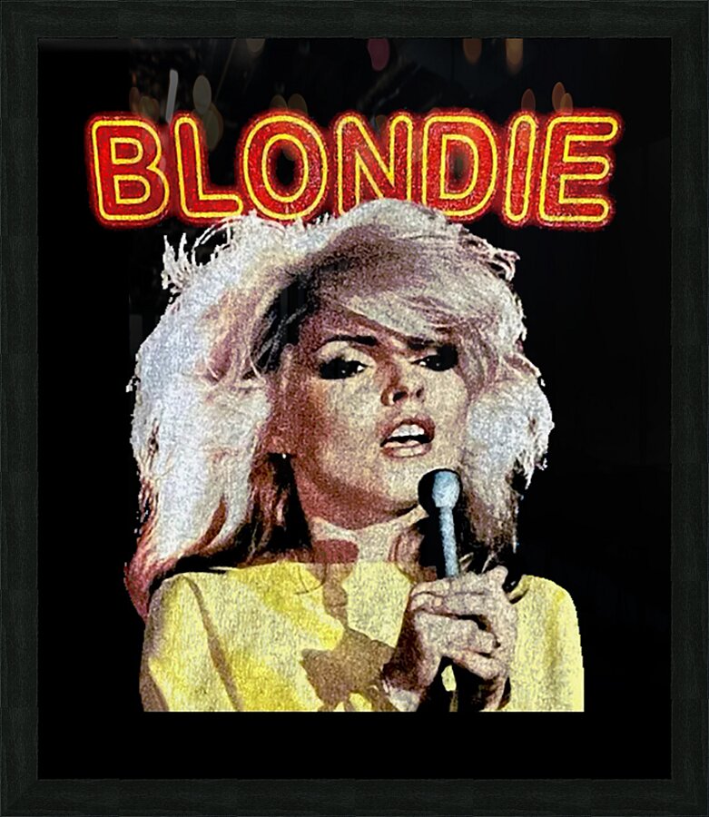 Blondie 13 Picture Frame print