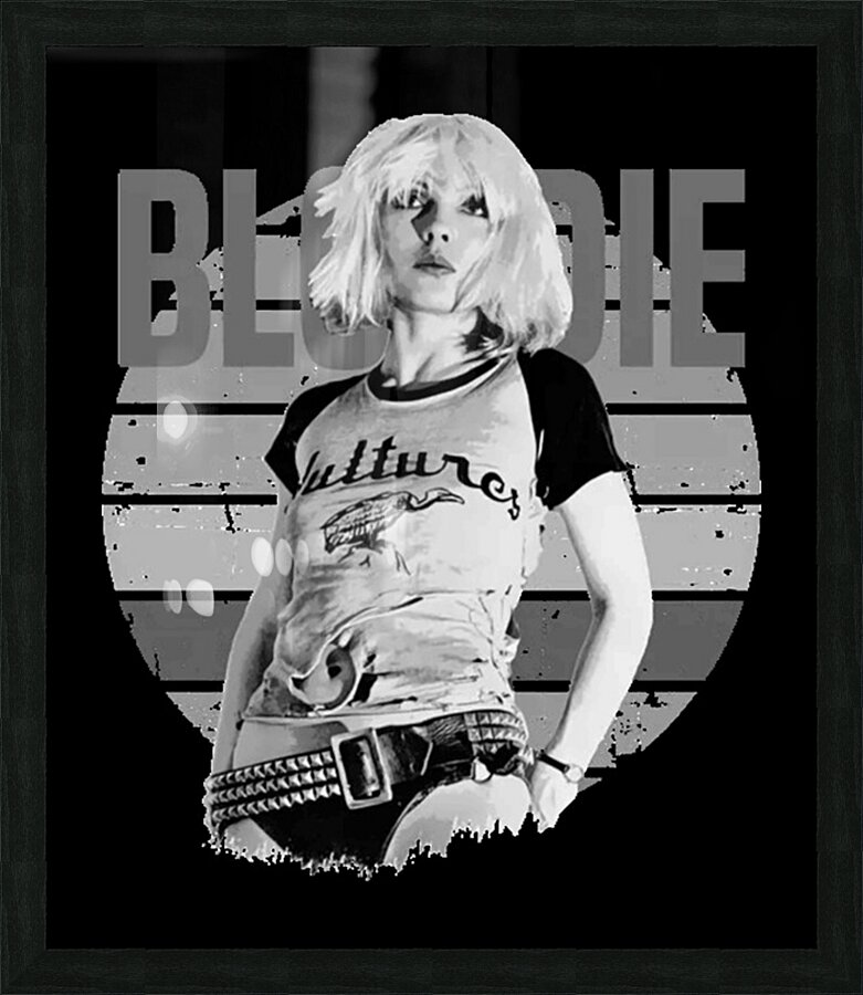 Blondie 15 Picture Frame print