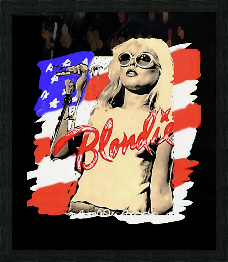 Blondie 17 Picture Frame print