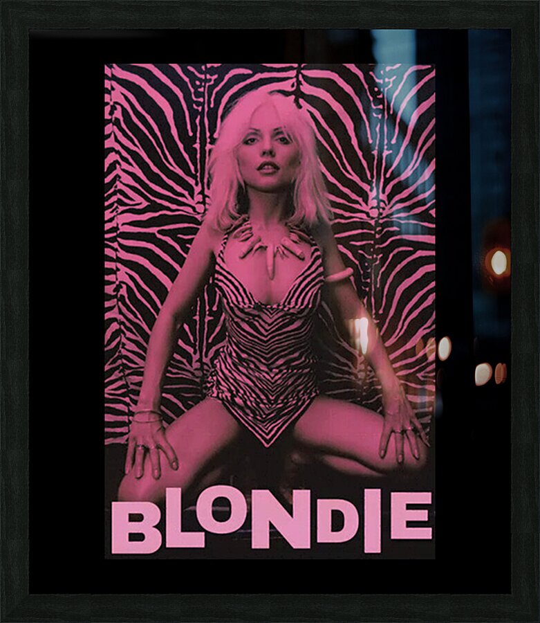 Blondie 21 Picture Frame print