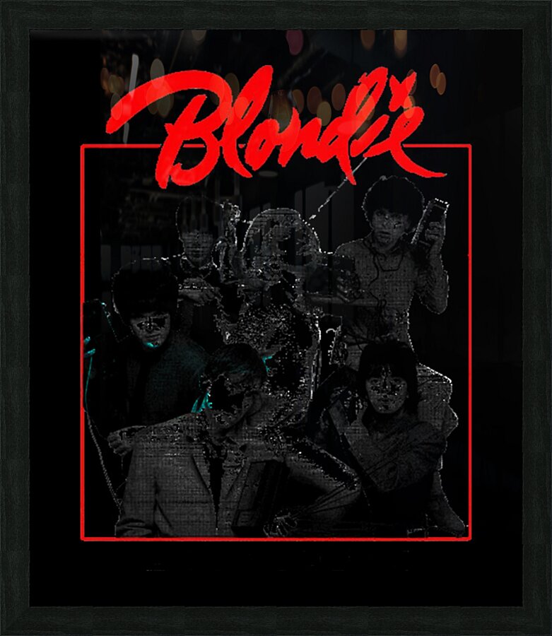 Blondie 23 Picture Frame print