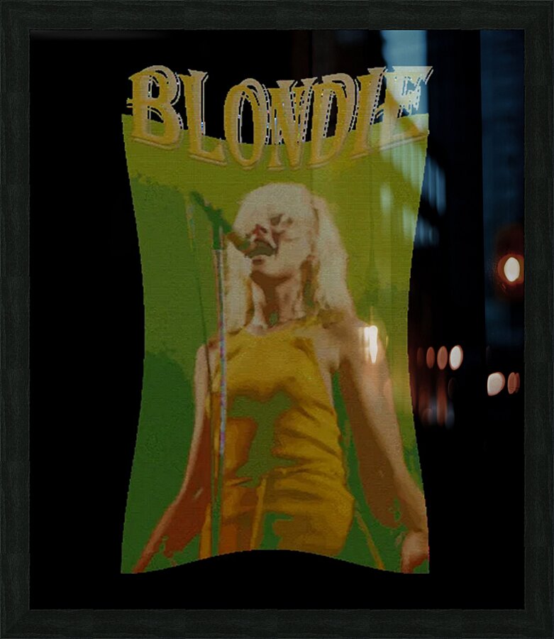 Blondie 30 Picture Frame print