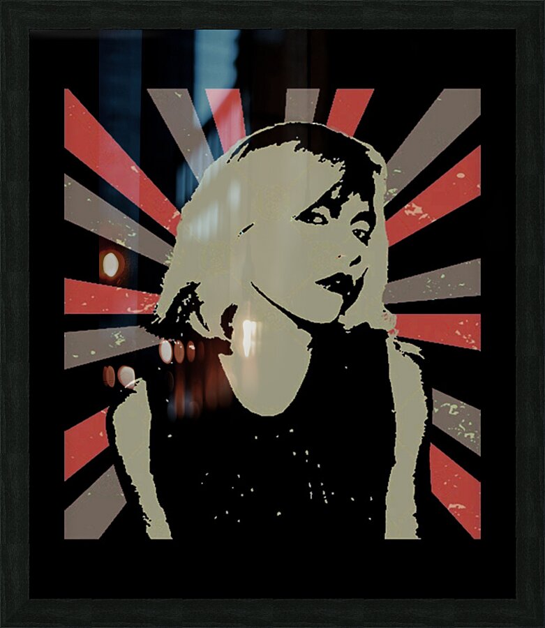 Blondie 31 Picture Frame print