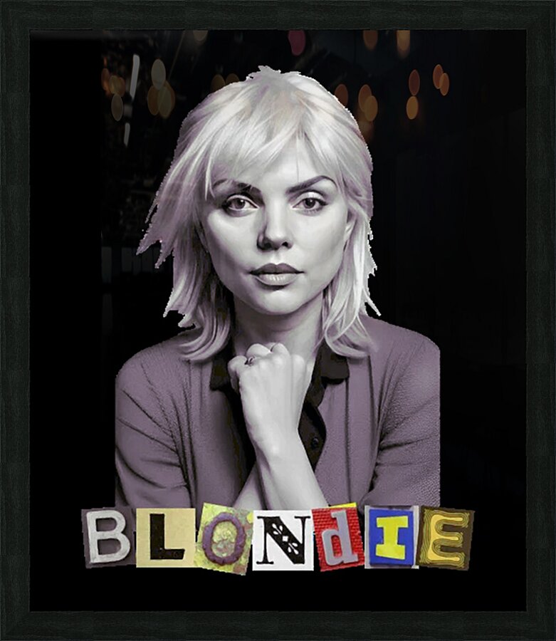 Blondie 33 Picture Frame print