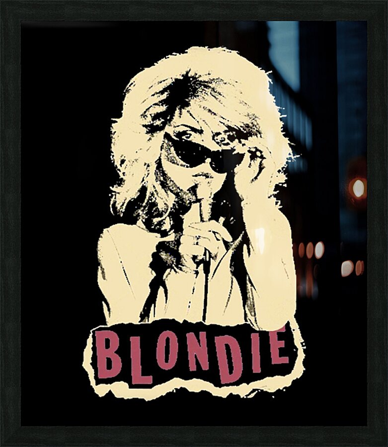 Blondie 34 Picture Frame print