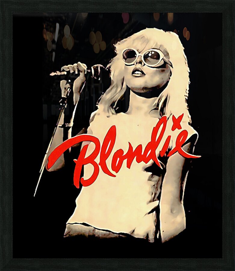 Blondie 35 Picture Frame print