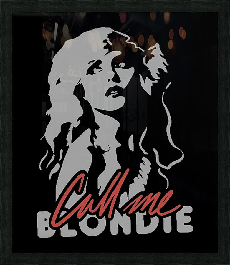 Blondie 43 Picture Frame print