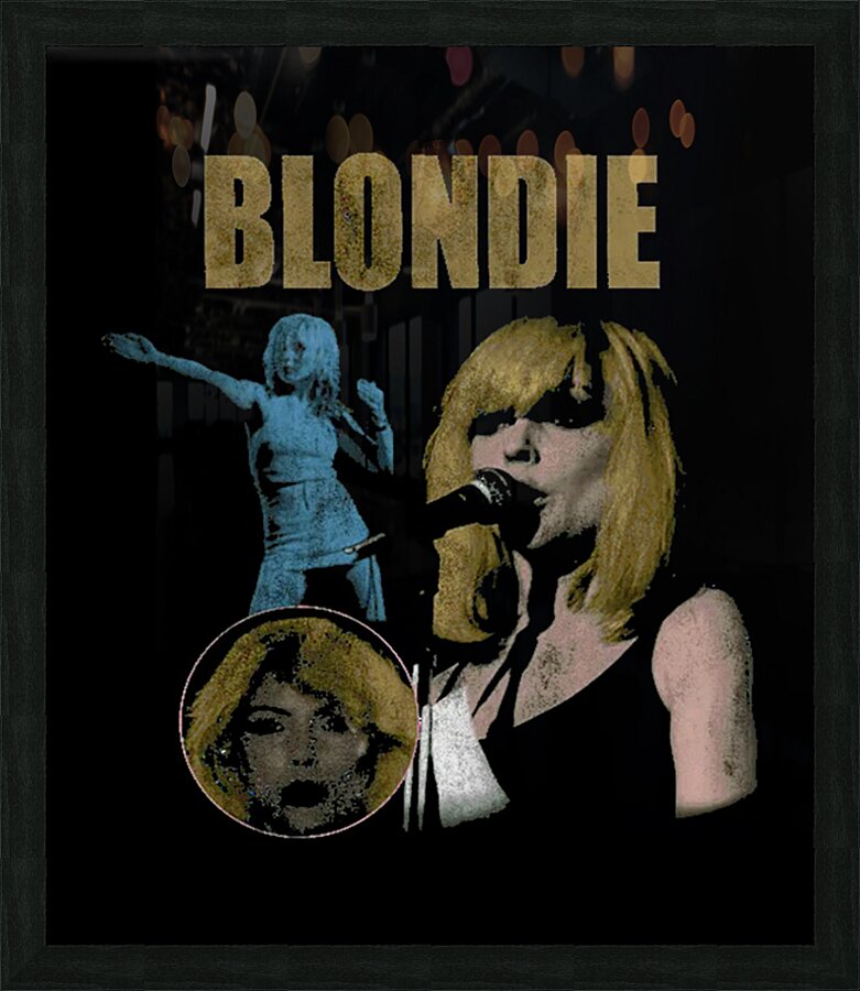 Blondie 45 Picture Frame print