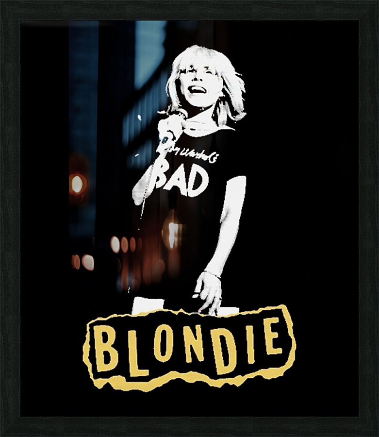 Blondie 46 Picture Frame print