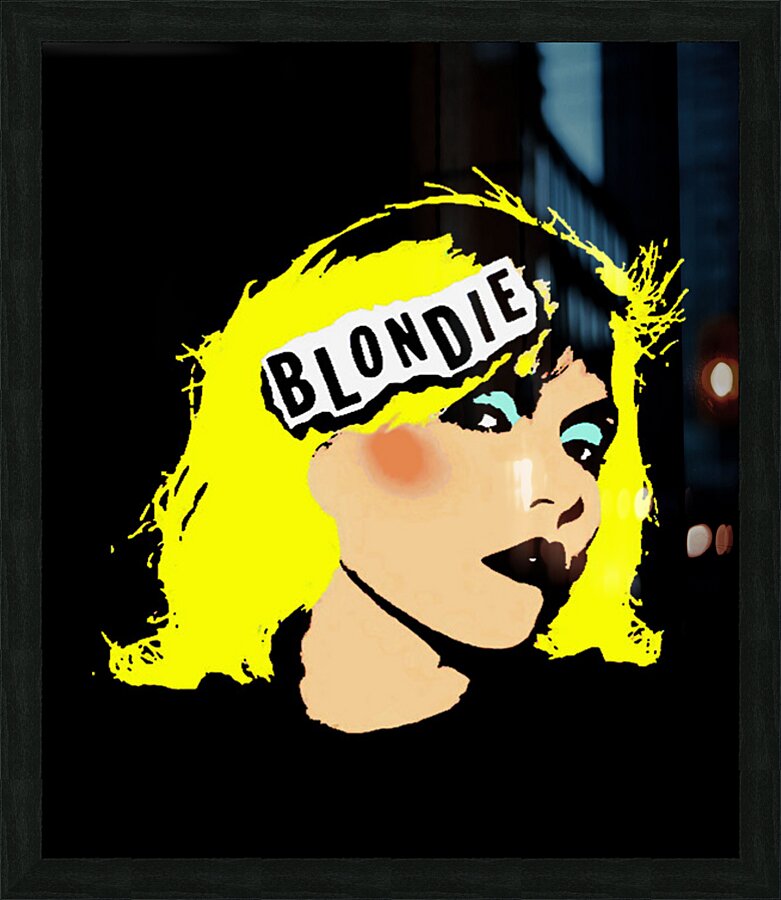 Blondie 50 Picture Frame print