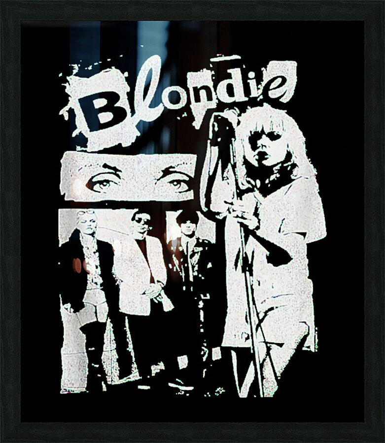 Blondie 52 Picture Frame print