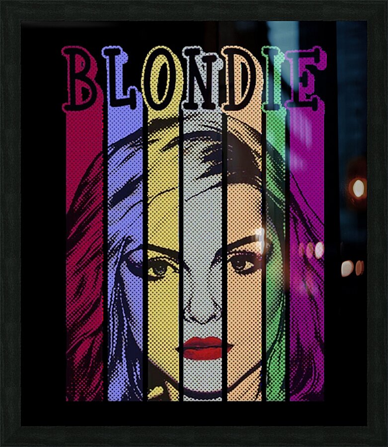Blondie 55 Picture Frame print