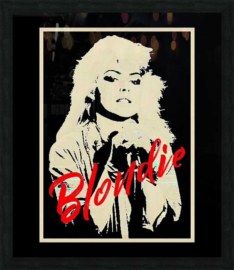 Blondie 56 Picture Frame print