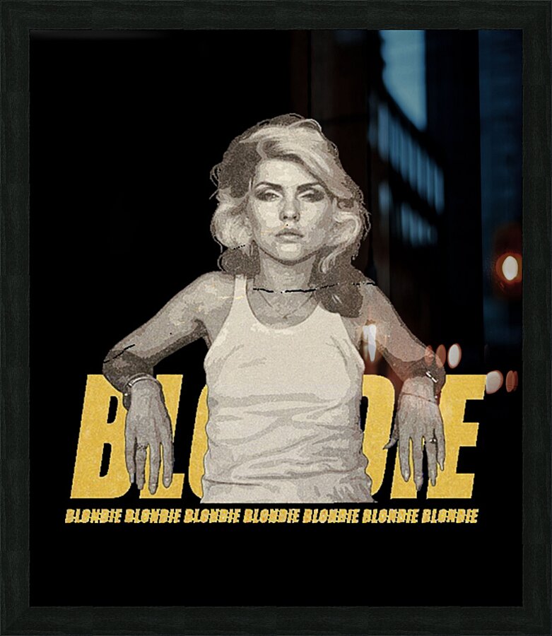 Blondie 57 Picture Frame print
