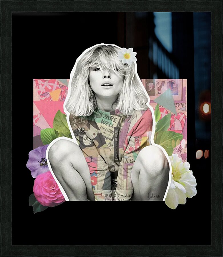 Blondie 58 Picture Frame print