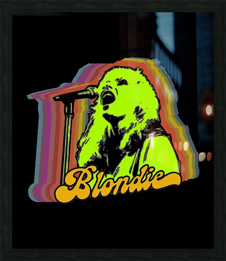 Blondie 62 Picture Frame print