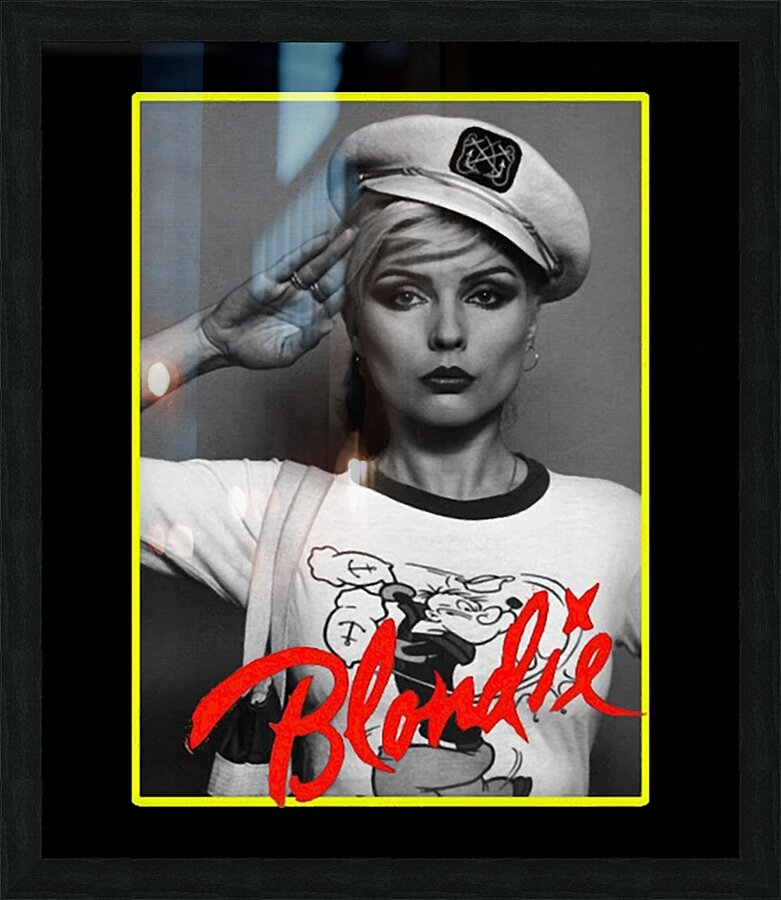 Blondie 2 Picture Frame print