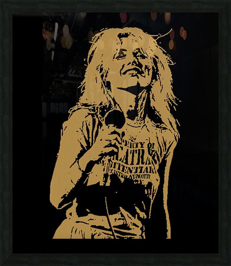 Blondie 3 Picture Frame print