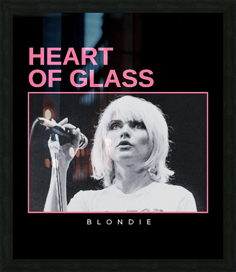 Blondie 5 Picture Frame print