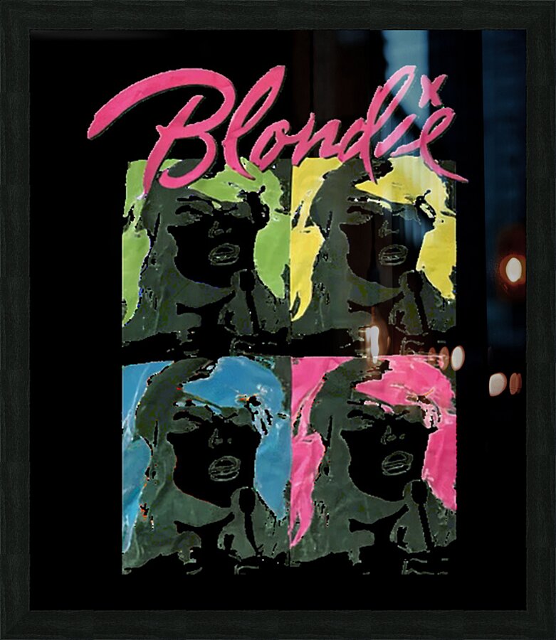 Blondie 6 Picture Frame print