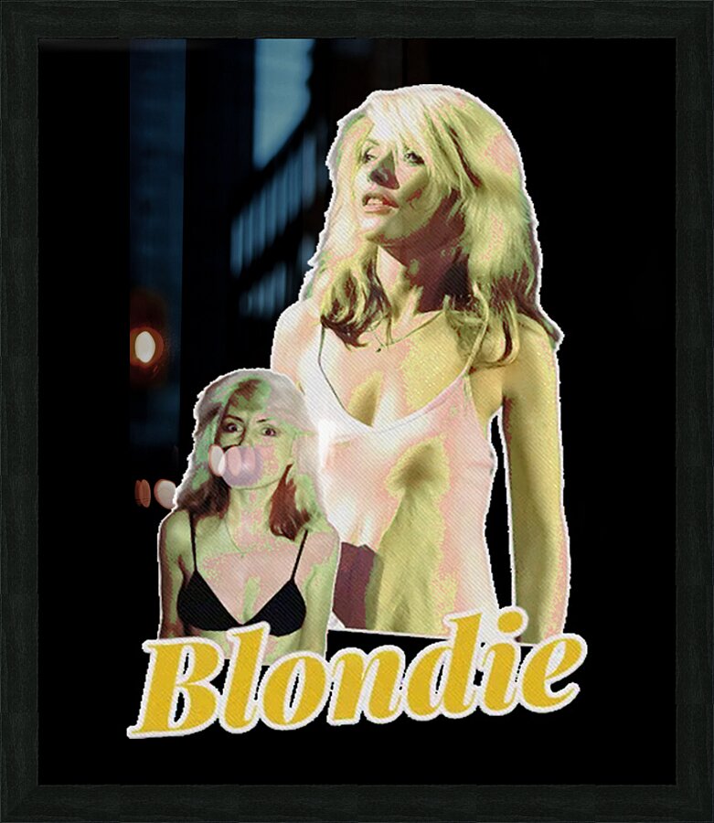 Blondie 7 Picture Frame print