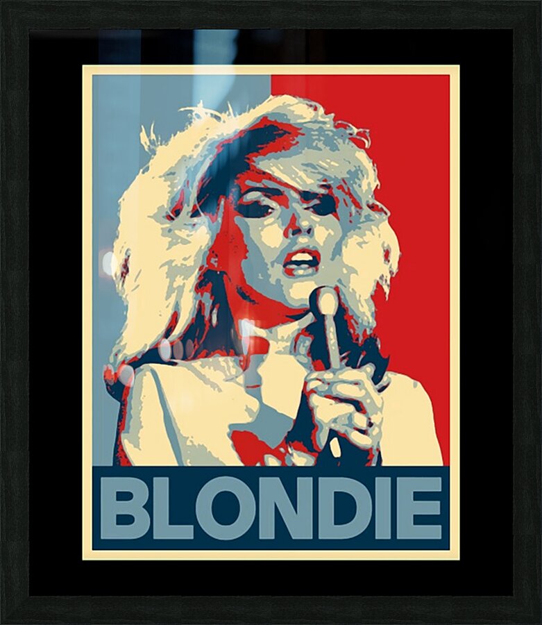 Blondie 8 Picture Frame print