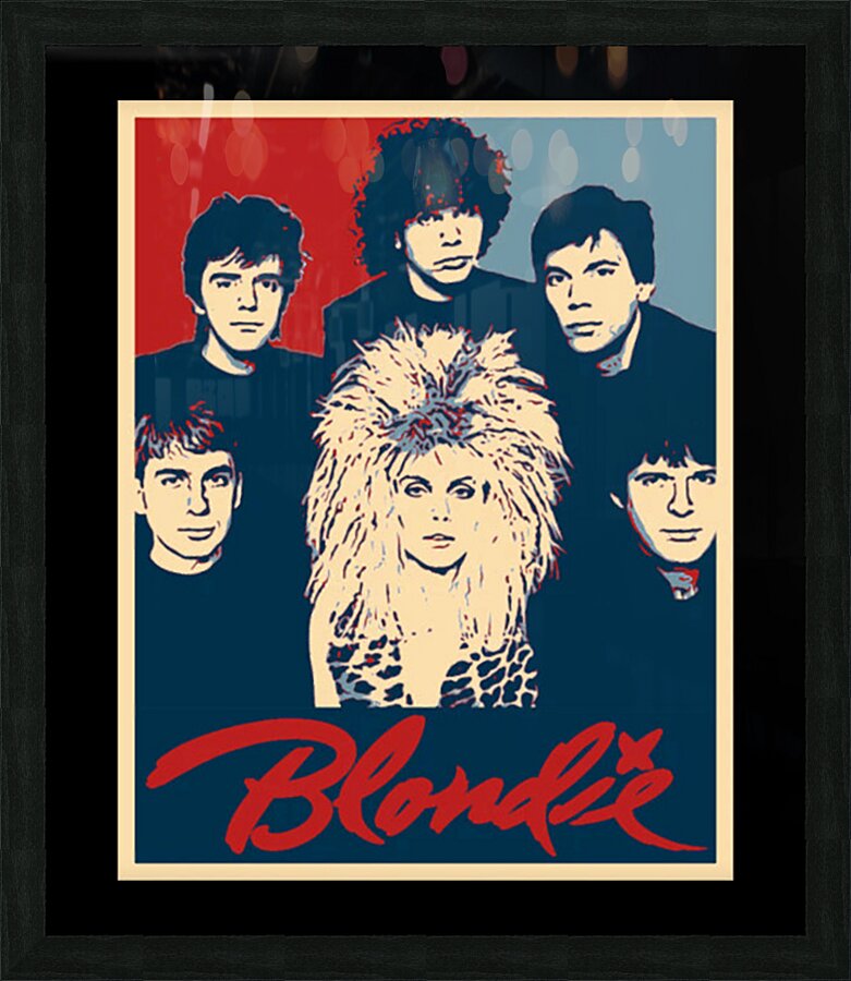 Blondie 10 Picture Frame print