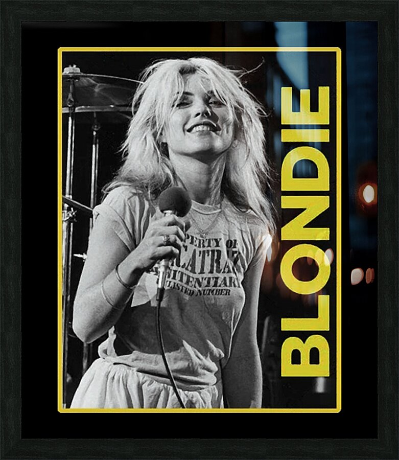 Blondie 11 Picture Frame print