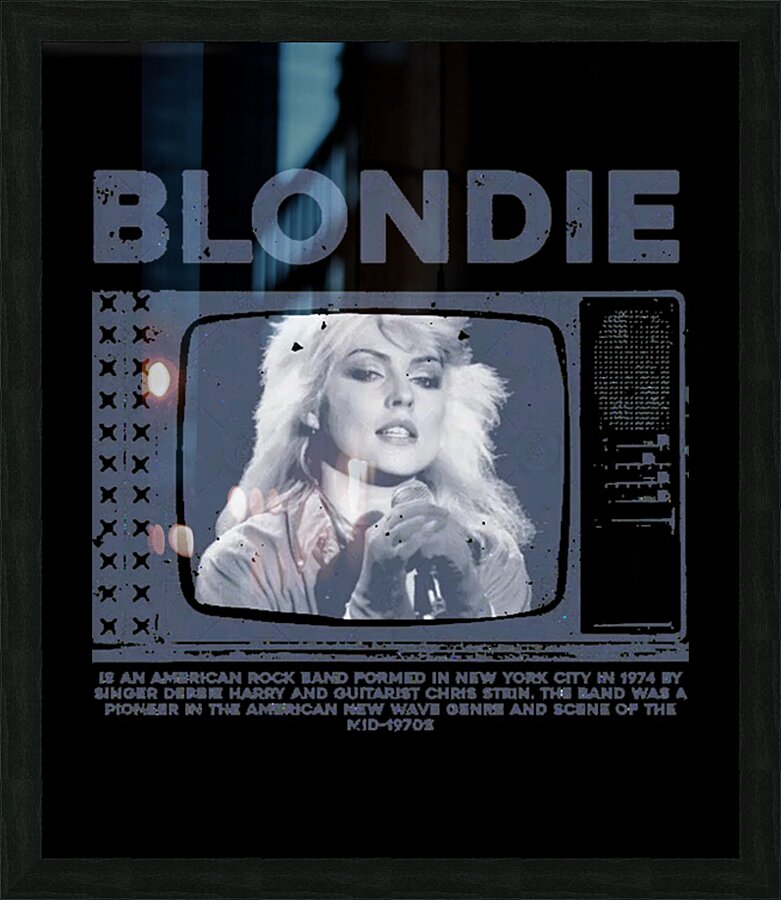 Blondie 12 Picture Frame print