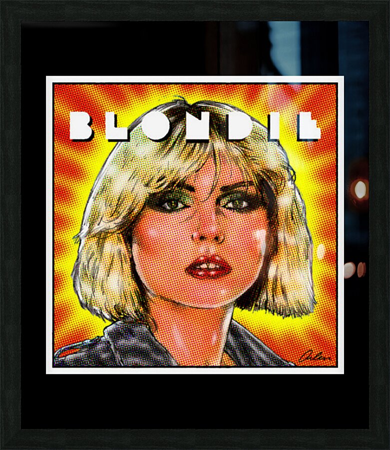 Blondie 14 Picture Frame print
