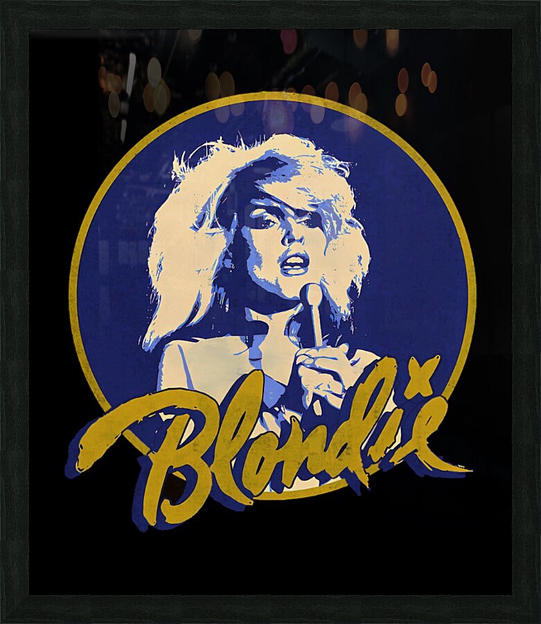 Blondie 15 Picture Frame print