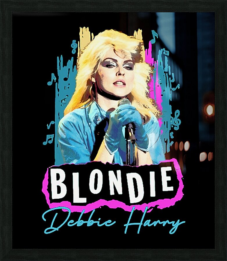 Blondie 17 Picture Frame print