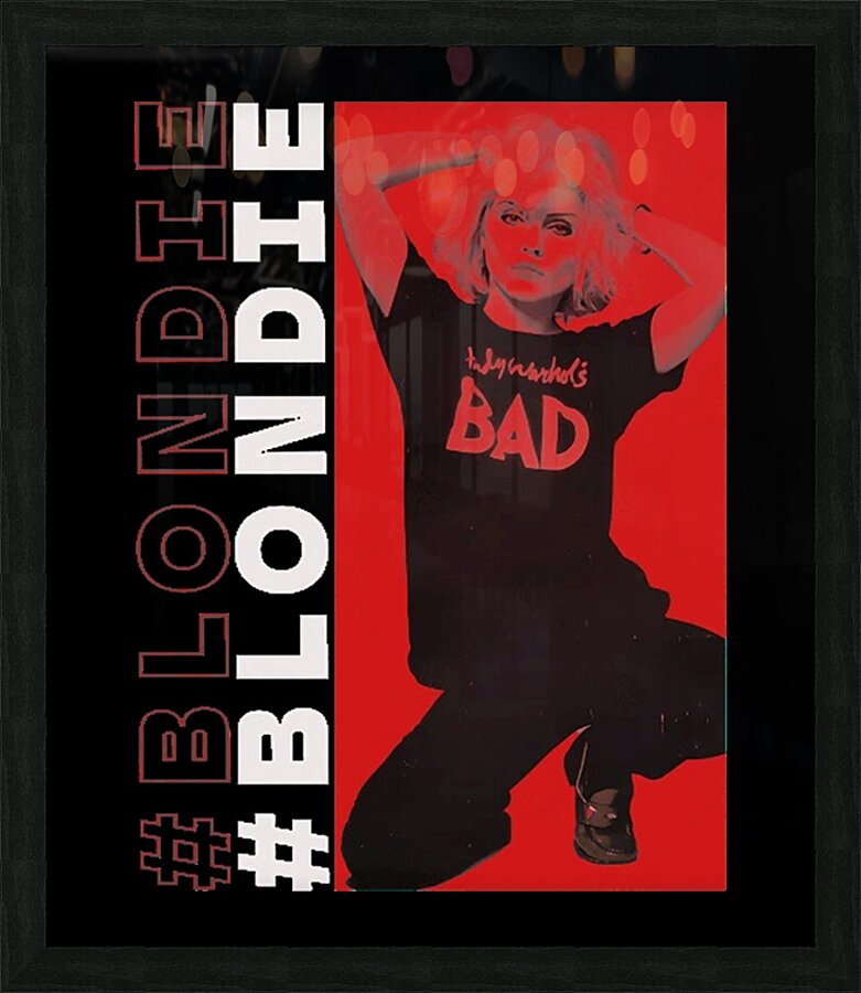 Blondie 30 Picture Frame print