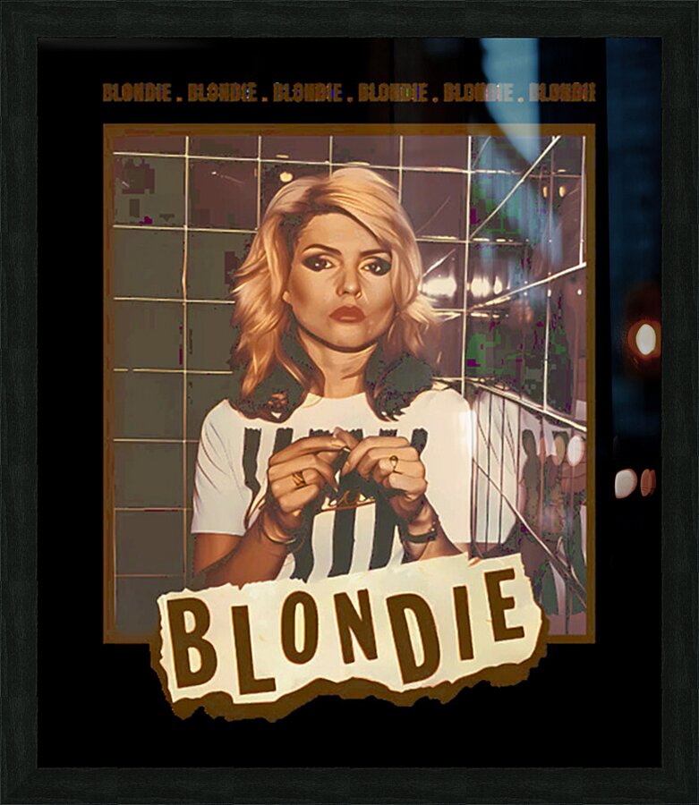 Blondie 31 Picture Frame print
