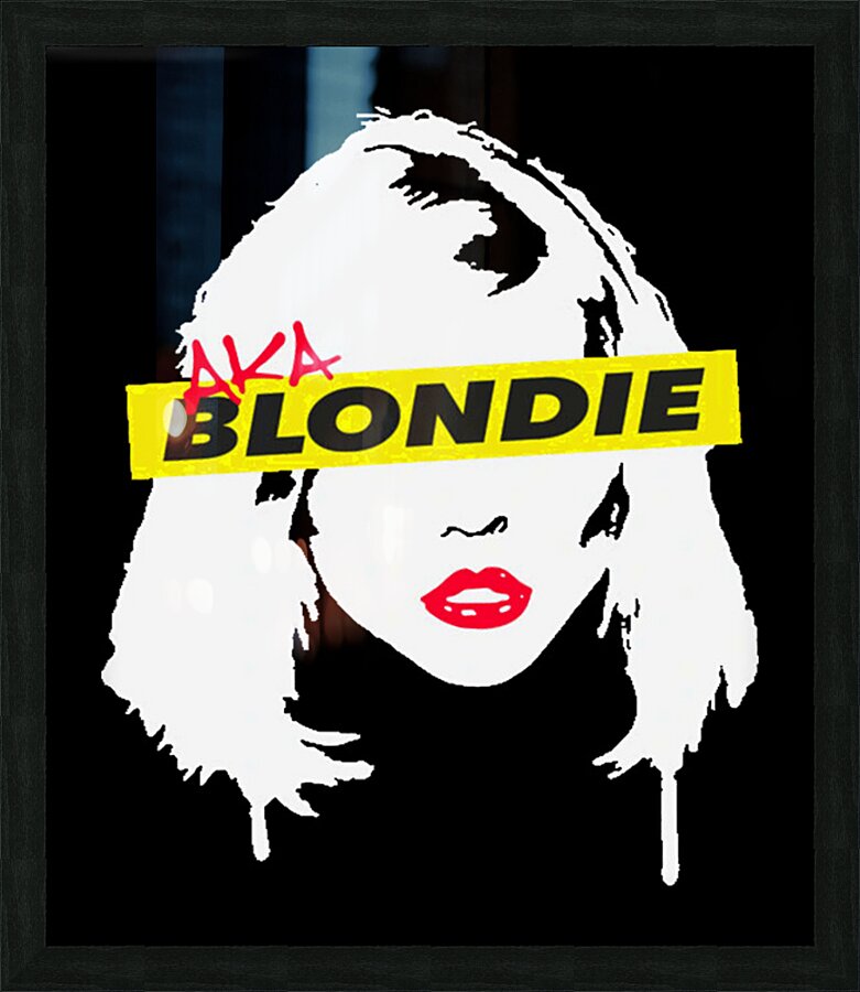 Blondie 34 Picture Frame print