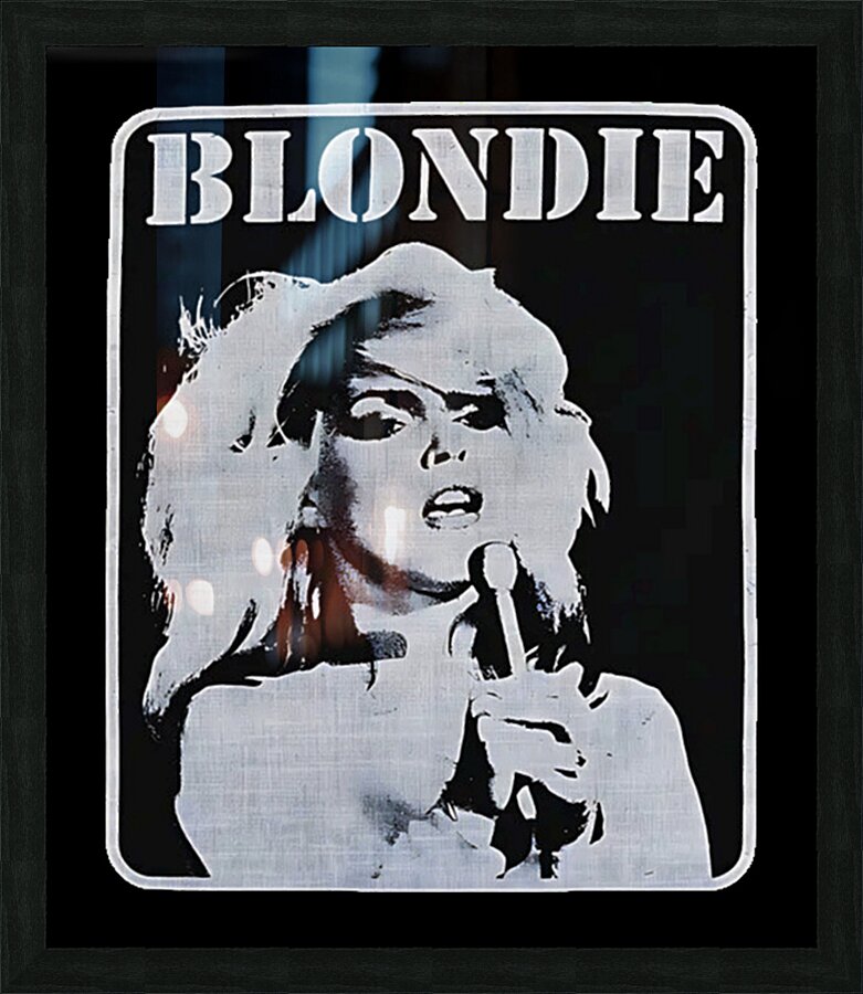 Blondie 36 Picture Frame print