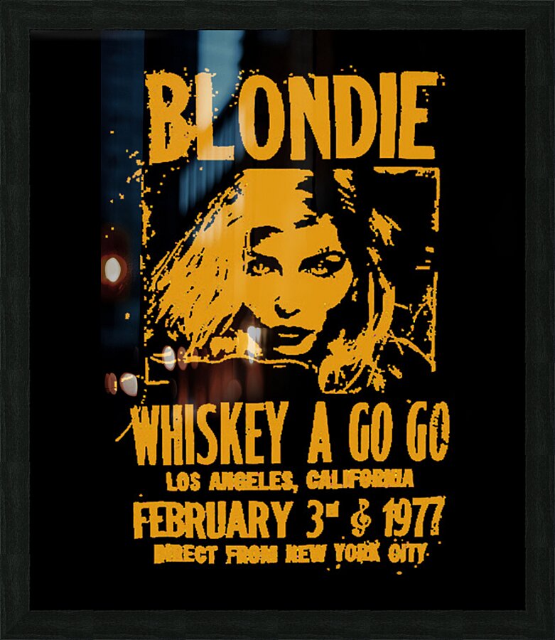 Blondie 38 Picture Frame print